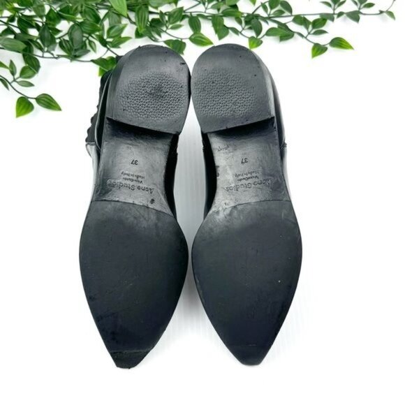 Acne Studios Black Jensen Ankle Boots 6.5 - Picture 7 of 11